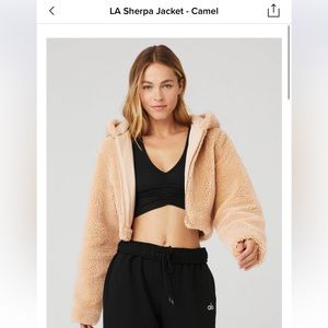 ALO LA Sherpa Jacket - Camel